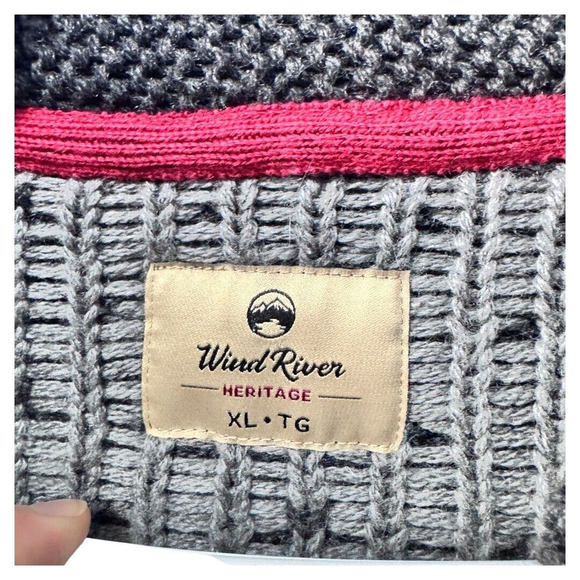 Casual men’s thick knitted zipper cardigan sweater with bears size XL - Picture 2 of 5